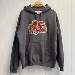 VTG American Classic Sportswear Men USC Trojans Embroidered Hoodie Size XL Cozy